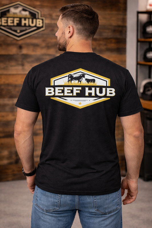 Beef Hub Signature Tee – Classic Black